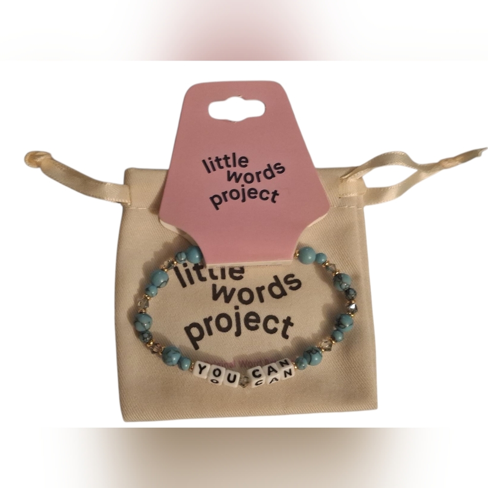NWT Little Words Project Bracelet💙🤍